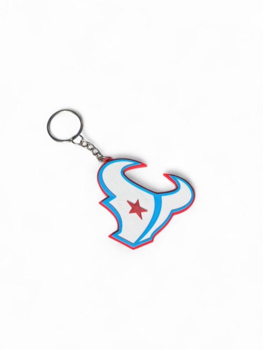 Houston Texans rivalry keychain